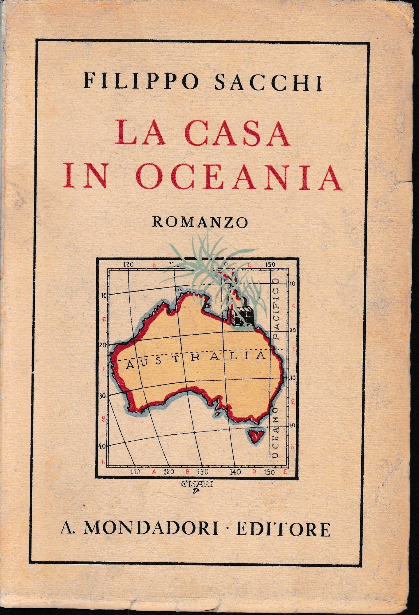La casa in Oceania - copertina