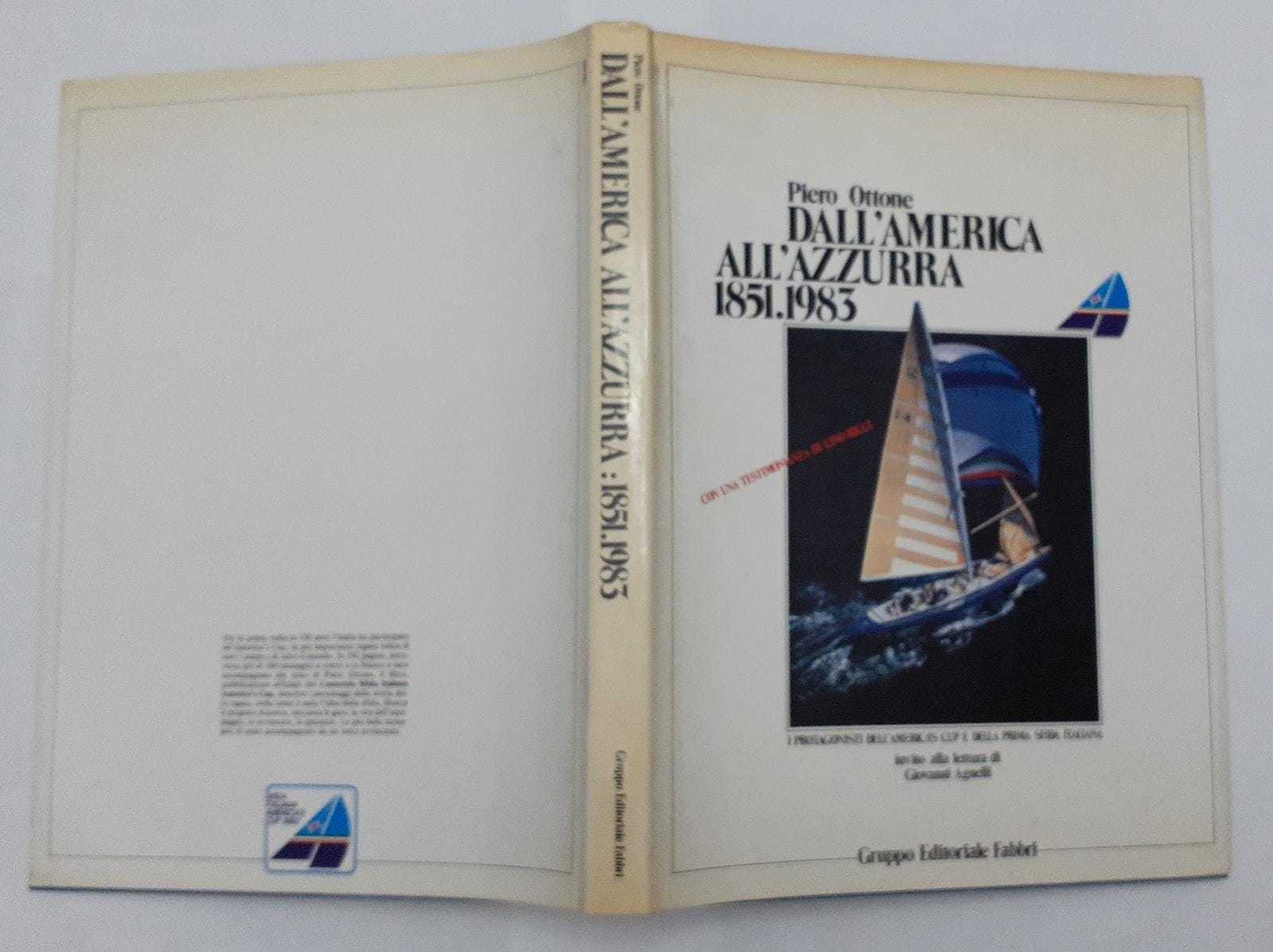 Dall'America all'azzurra 1851.1983 - copertina