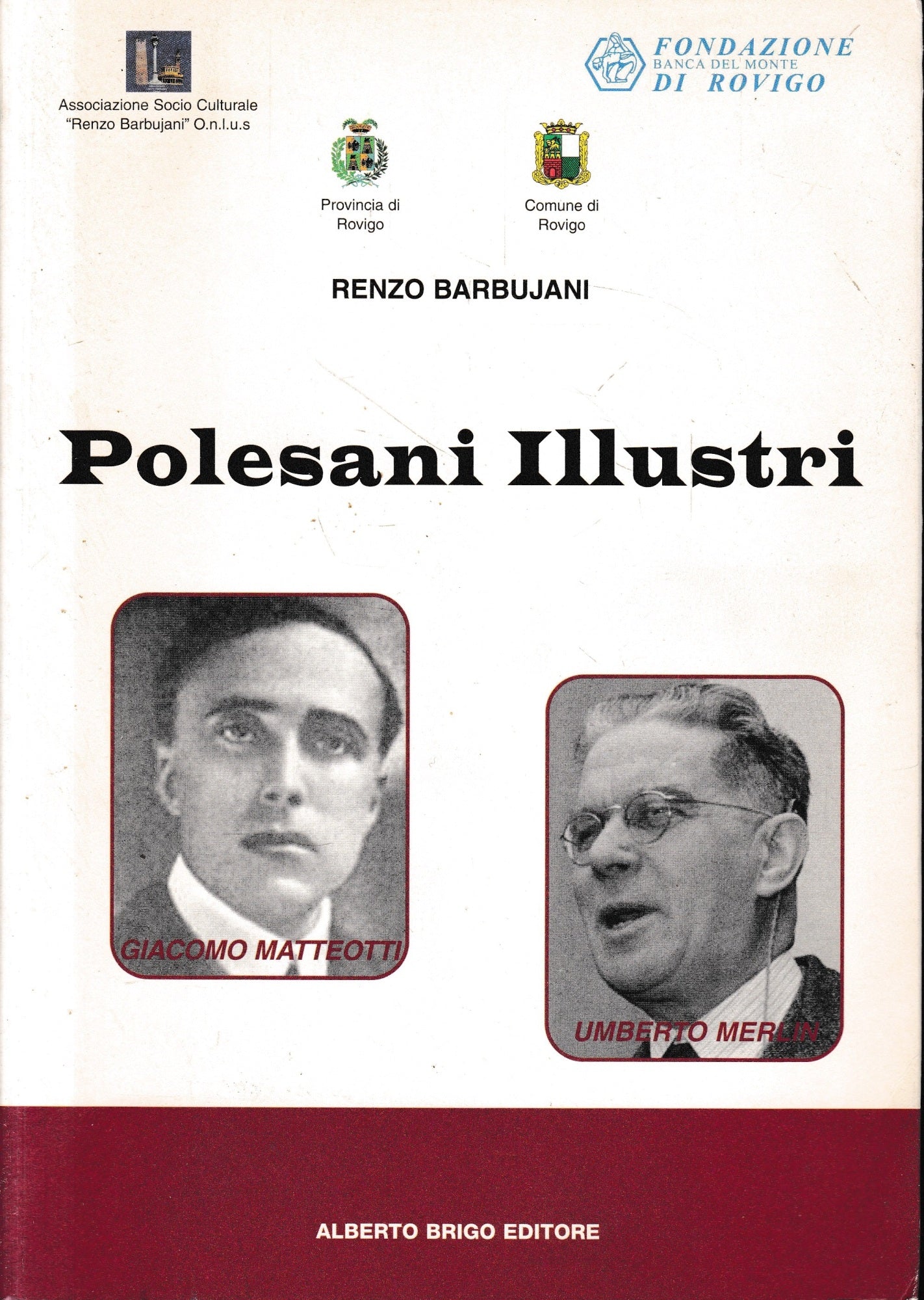 Polesani Illustri: Giacomo Matteotti, Umberto Merlin - copertina