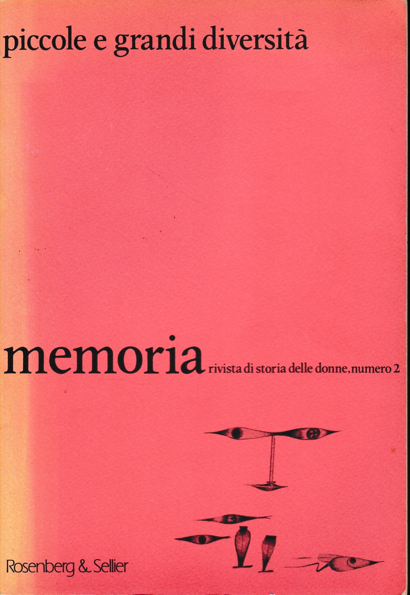 Memoria. Piccole e grandi diversità - copertina