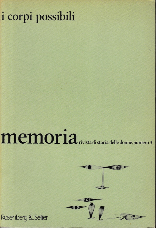 Memoria. I corpi possibili - copertina