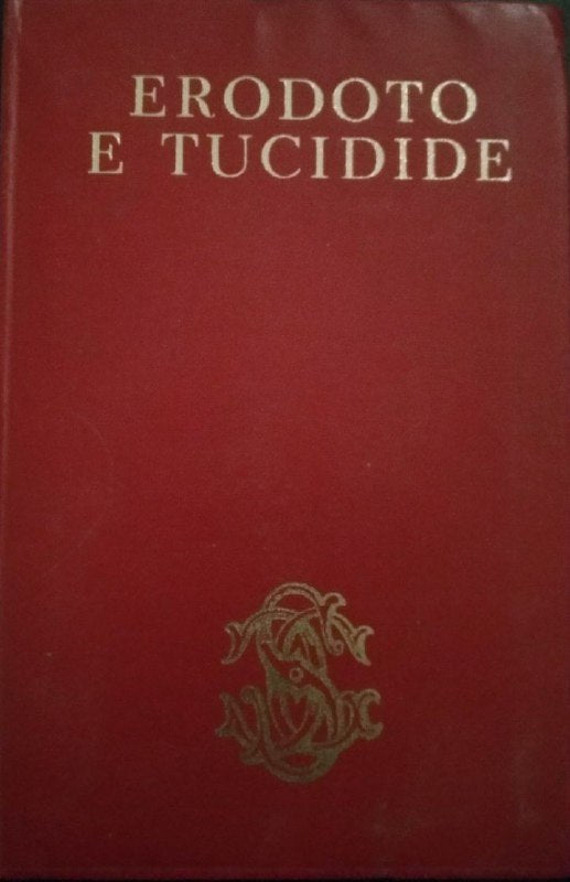 Erodoto e Tucidite - copertina