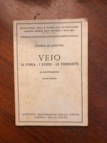 Veio: la storia-i ruderi- le terrecotte1971 - copertina