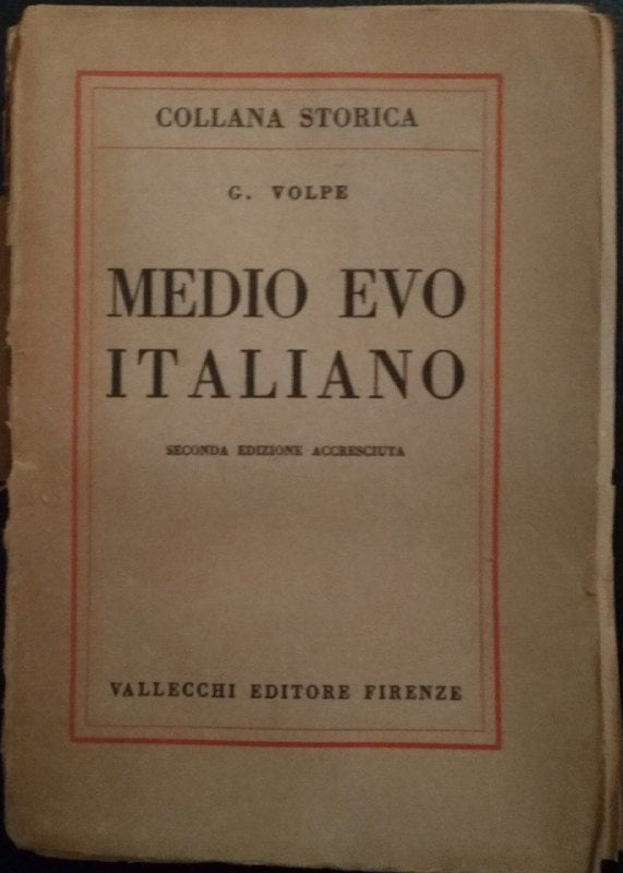 Medioevo italiano - copertina
