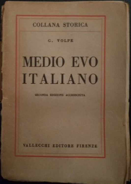 Medioevo italiano - copertina