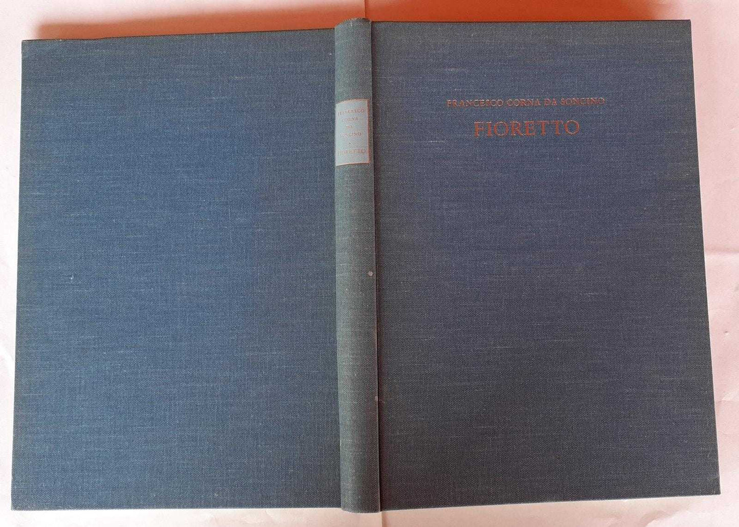 Fioretto. De le antiche croniche de Verona e de tutti i soi confini e de le reliquie che se trovano dentro in ditta citade - copertina