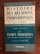 Histoire des relations internationales. Tom second: Les temps modernes - copertina
