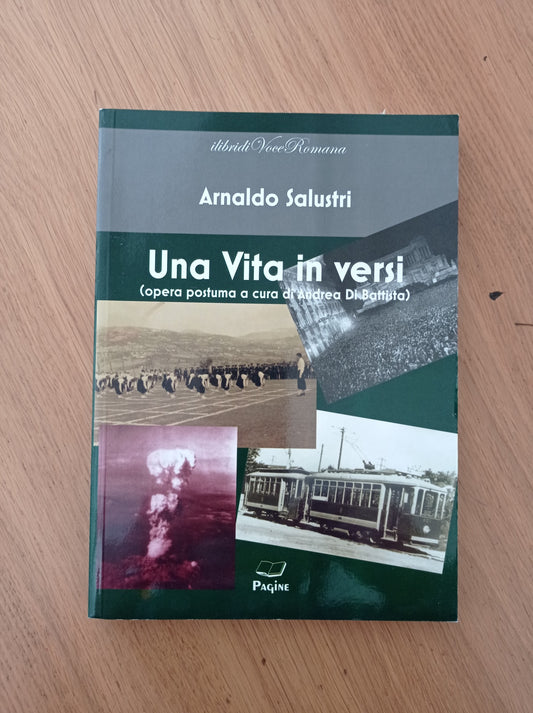 Una vita in versi - copertina