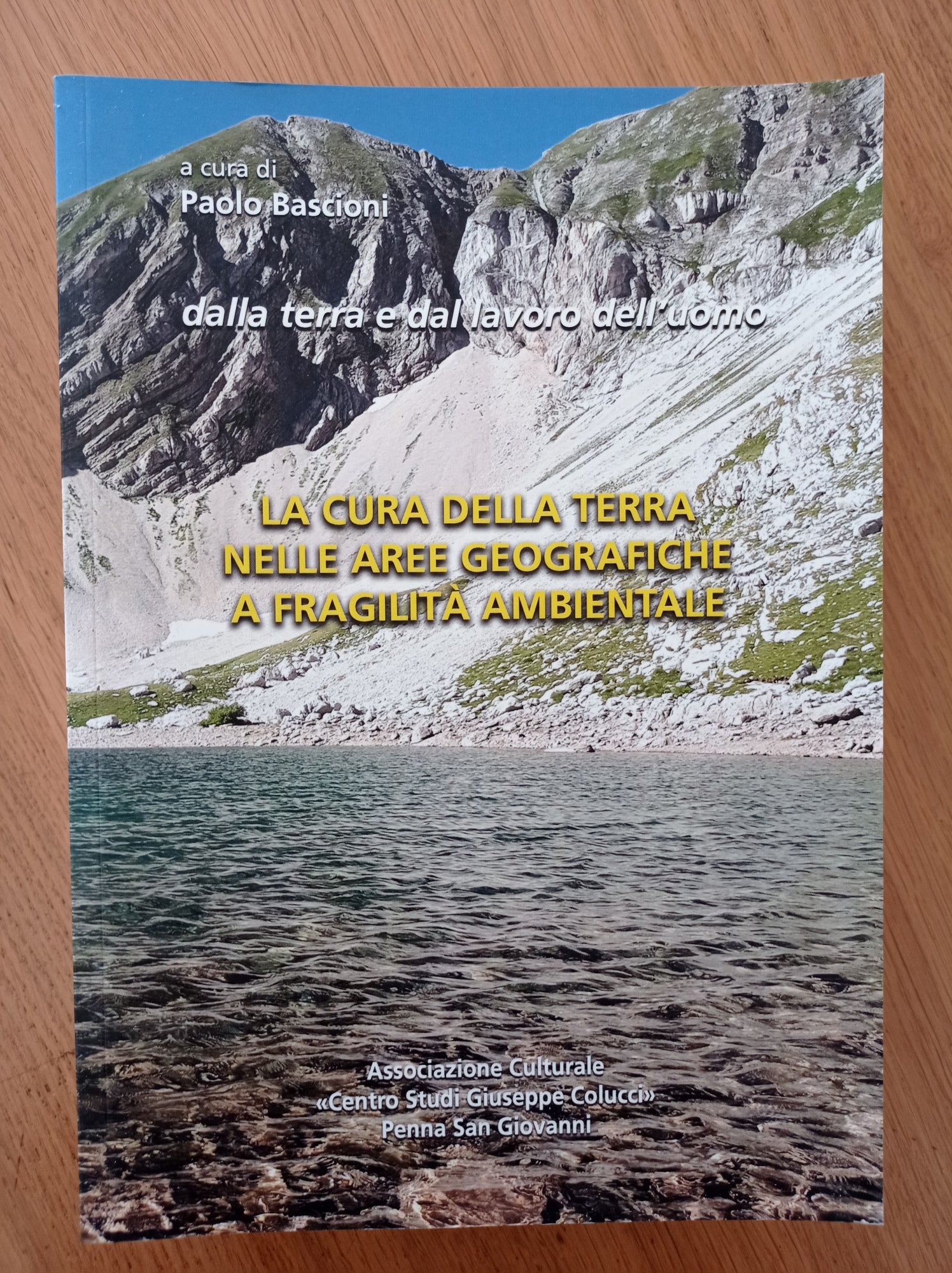 La cura della terra nelle aree geografiche a fragilità ambientale - copertina