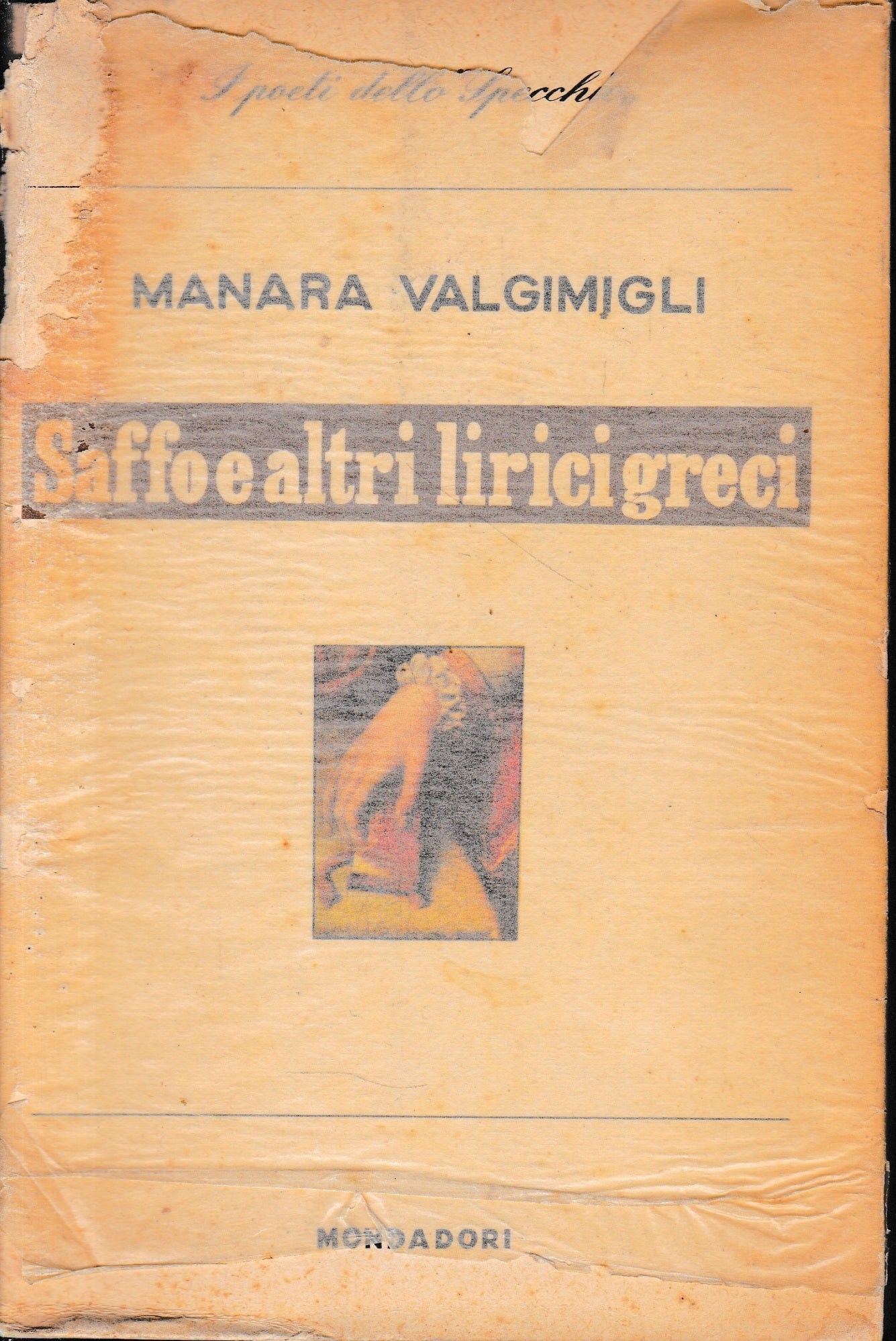 Saffo e altri lirici greci - copertina