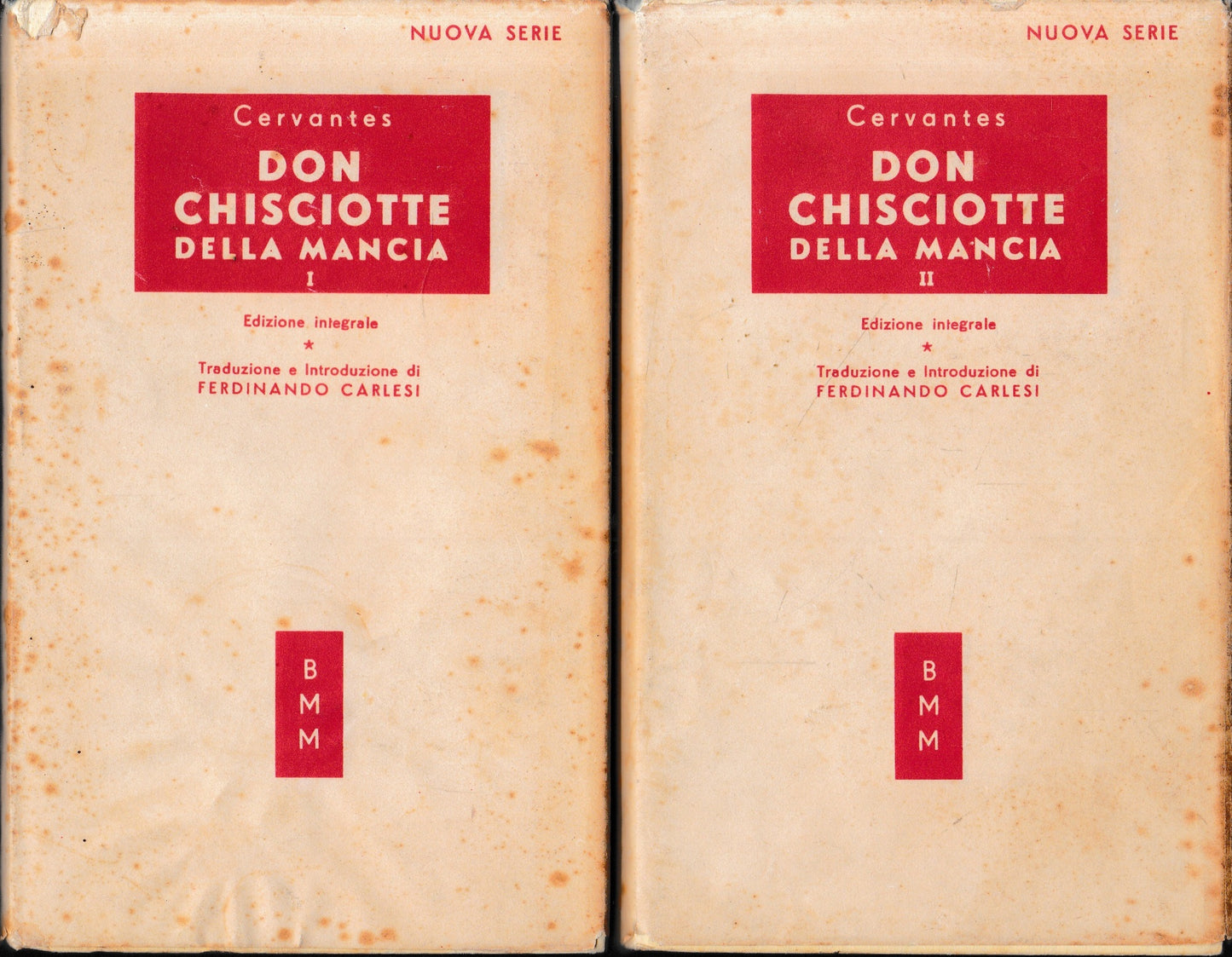 Don Chisciotte della Mancia. Vol. I e II - copertina