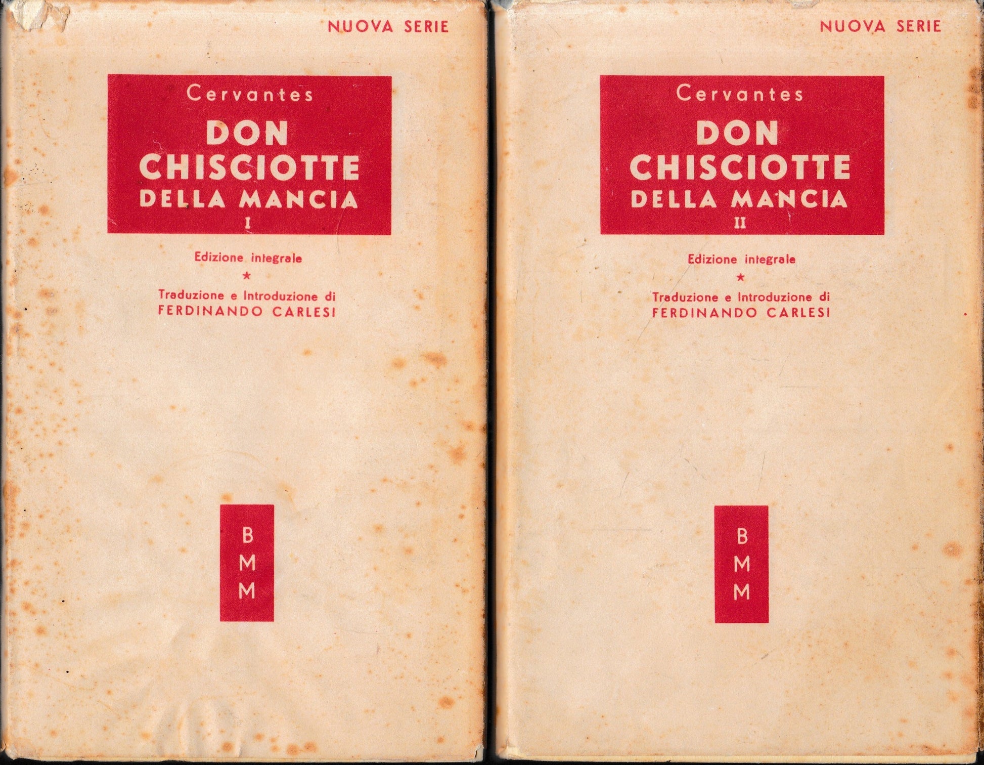 Don Chisciotte della Mancia. Vol. I e II - copertina