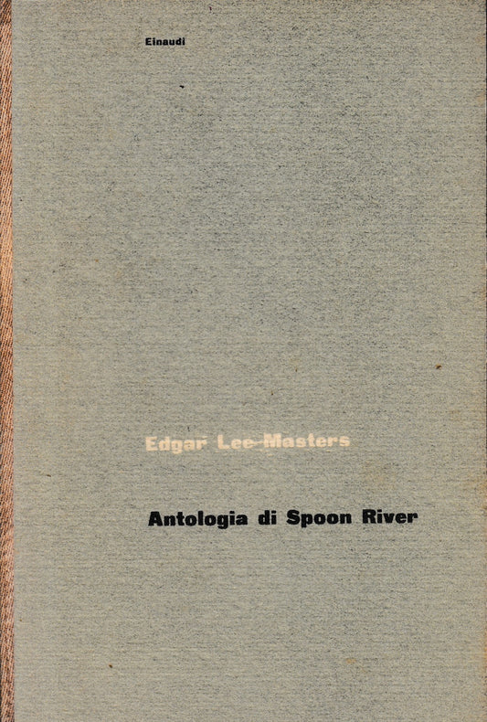 Antologia di Spoon River - copertina