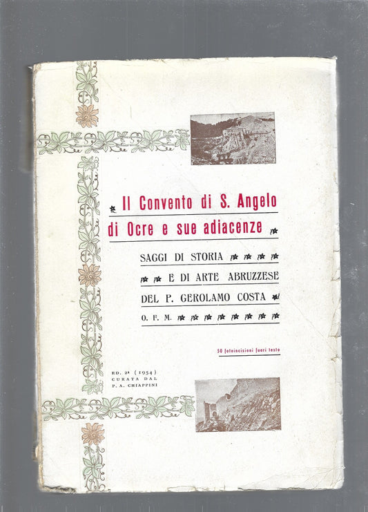 Il Convento di S. Angelo di Ocre e sue adiacenze - copertina