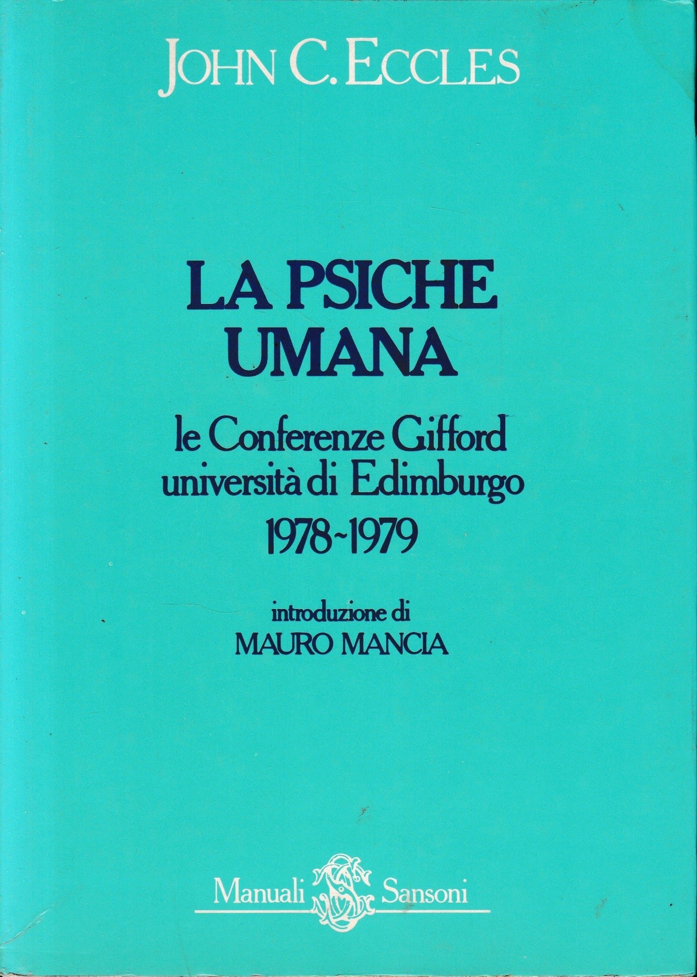 La Psiche Umana - copertina