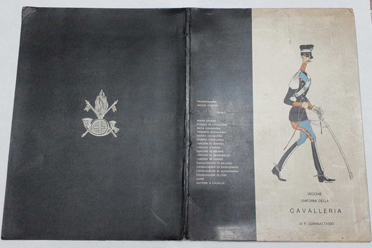 Vecchie uniformi della cavalleria. Sintesi storica - copertina