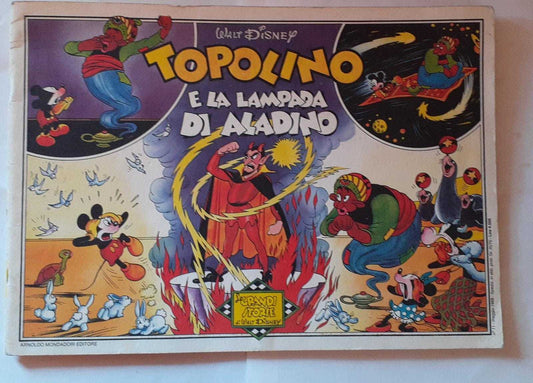 Topolino e la lampada di Aladino - copertina