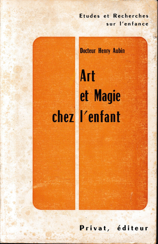 Art et Magie chez l'enfant - copertina