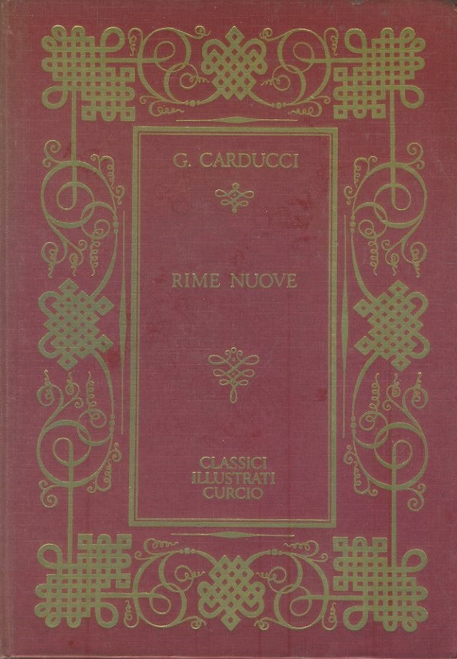 Rime nuove - copertina