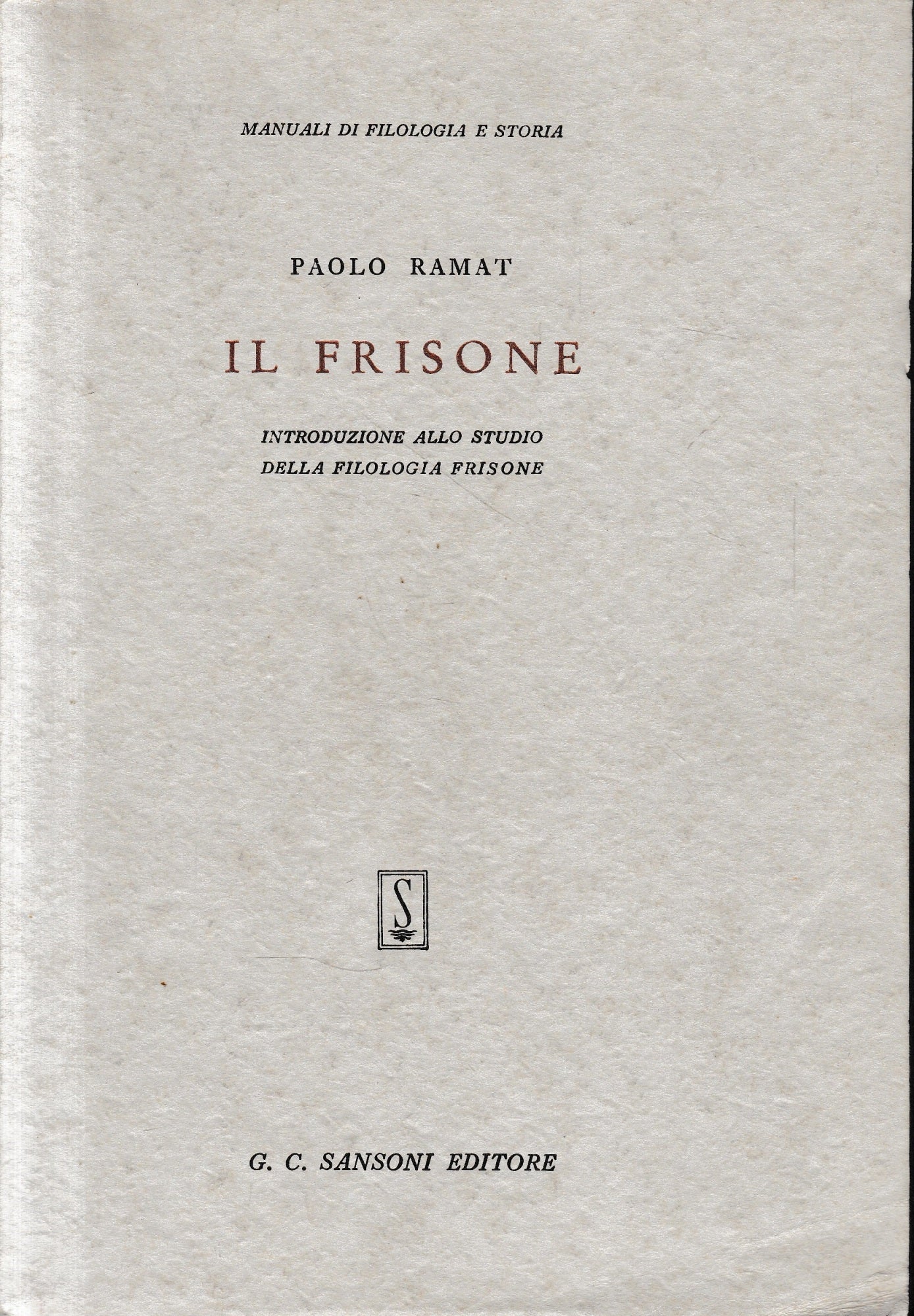 Il Frisone - copertina