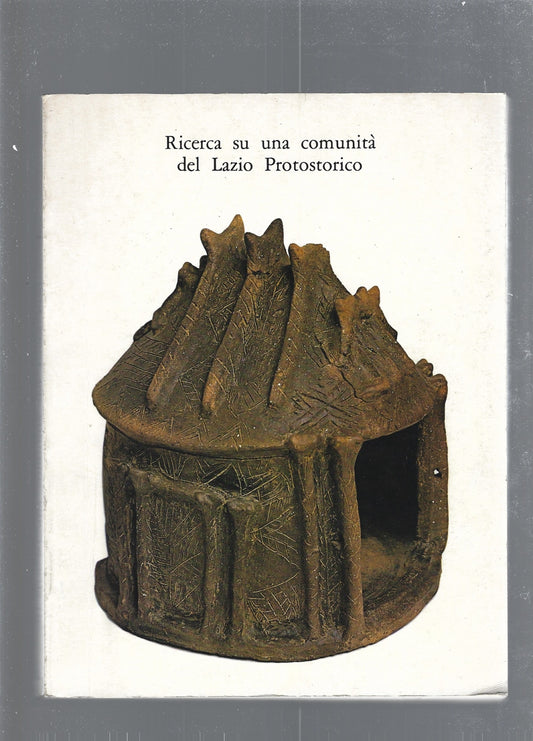 Ricerca su una comunità del Lazio protostorico - copertina