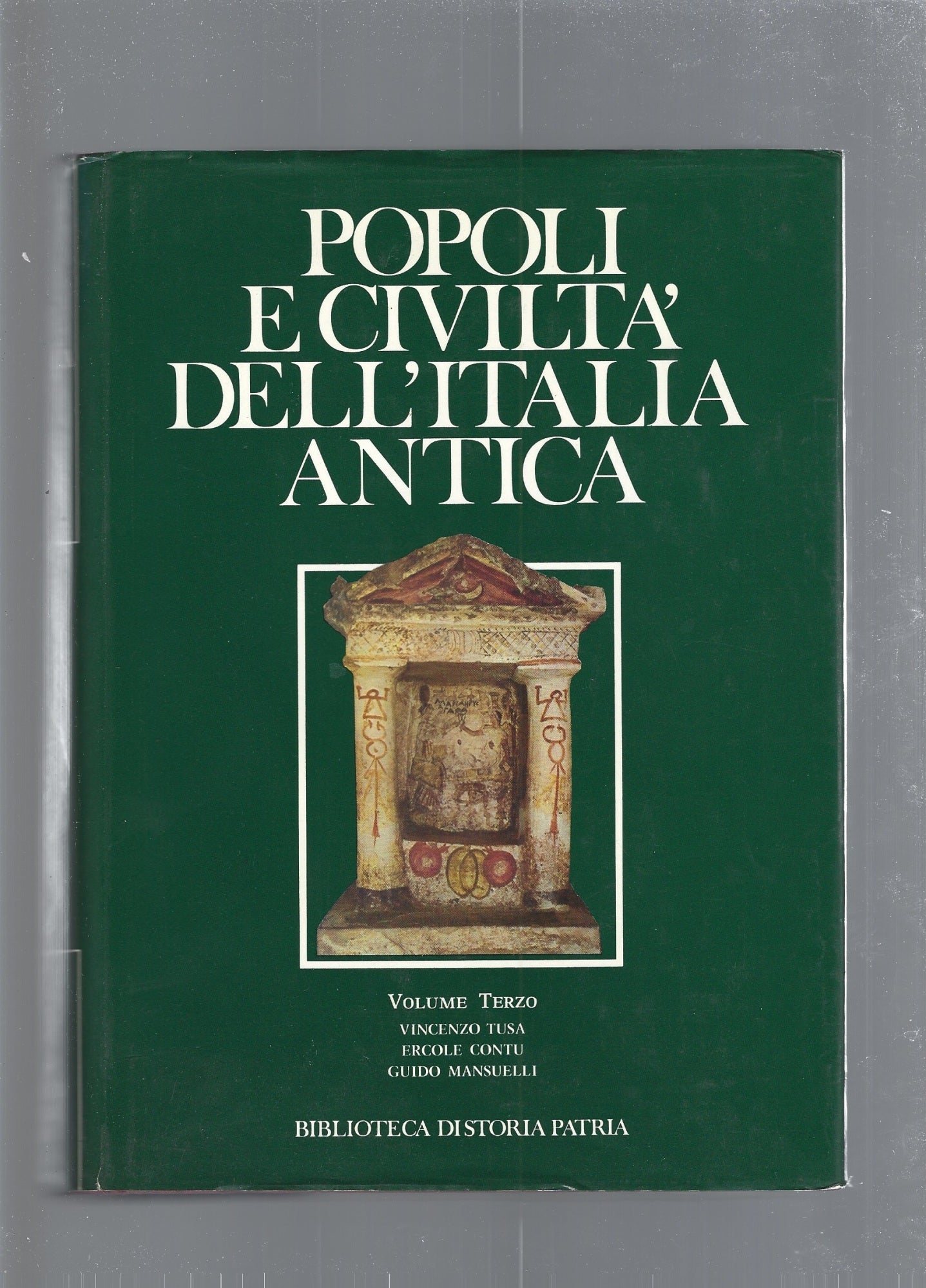 Popoli e civiltà dell'Italia antica vol.3 - copertina
