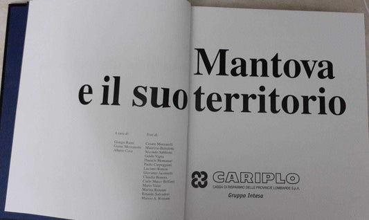 Mantova e il suo territorio - copertina
