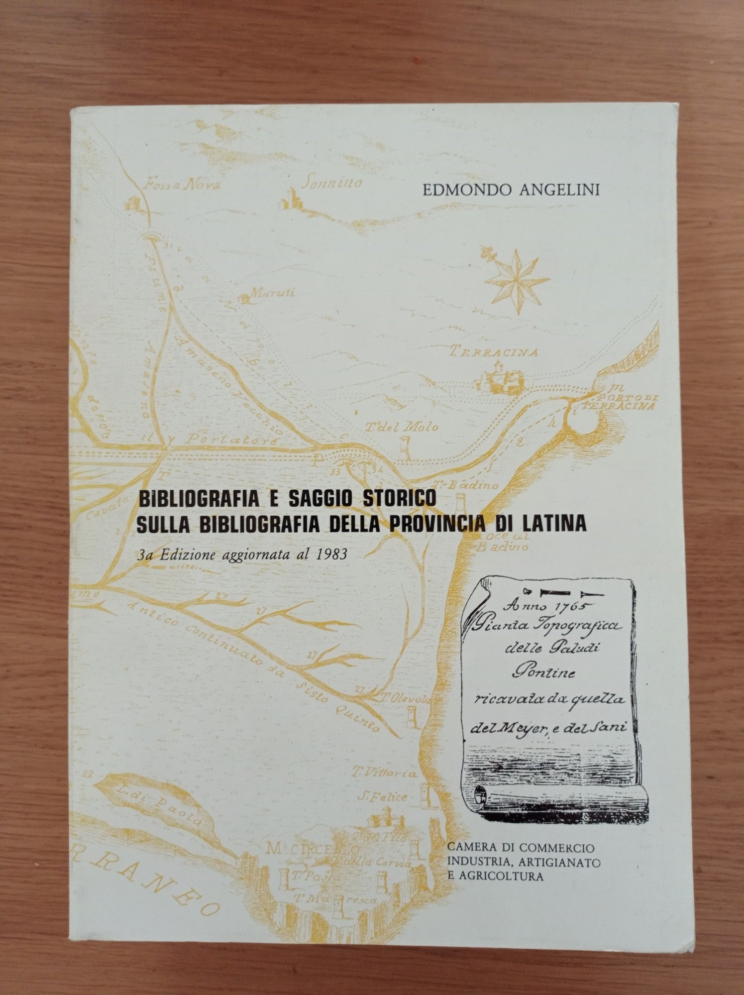 Bibliografia e saggio storico sulla bibliografia della provincia di Latina - copertina