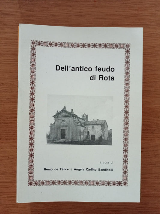 Dell'antico feudo di Rota - copertina