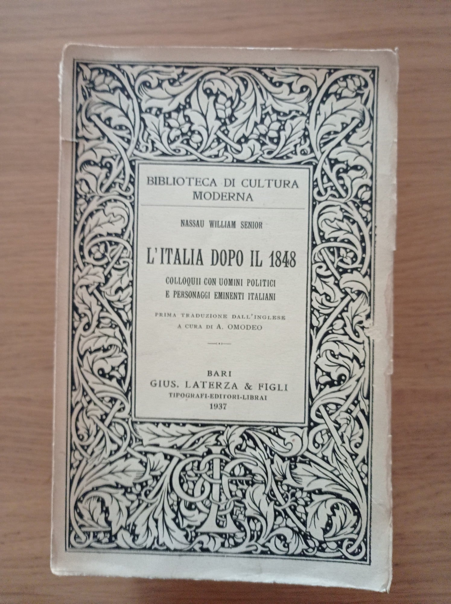 L' Italia dopo il 1848 - copertina