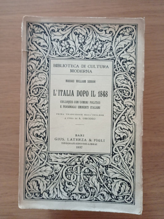 L' Italia dopo il 1848 - copertina