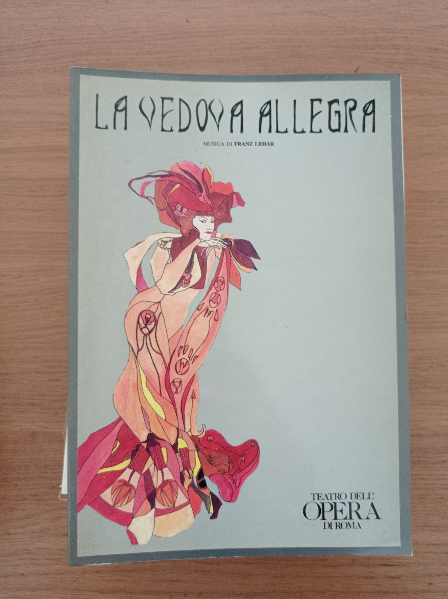 La vedova allegra - copertina