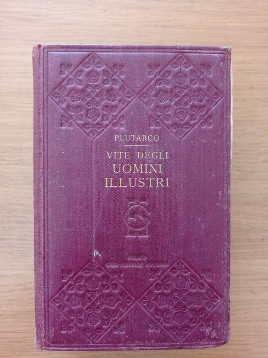 Vite degli uomini illustri - copertina