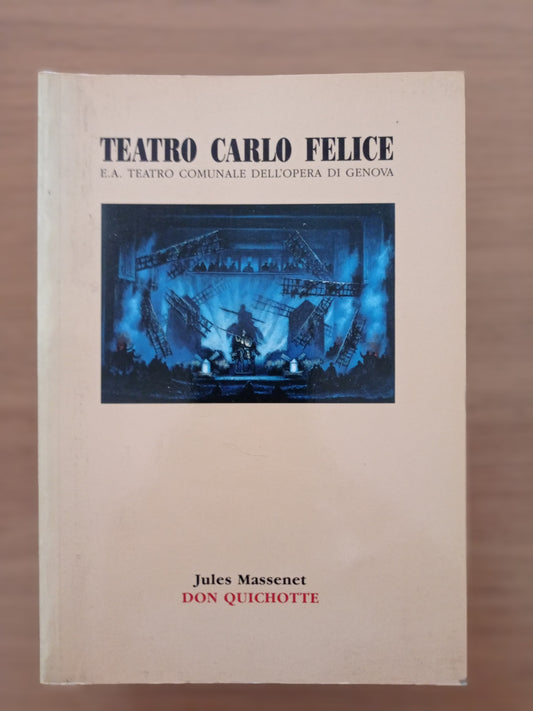 Programma teatro Carlo Felice: Don Quichotte - copertina