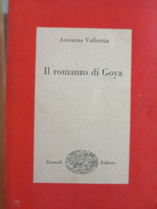 Il romanzo di Goya - copertina