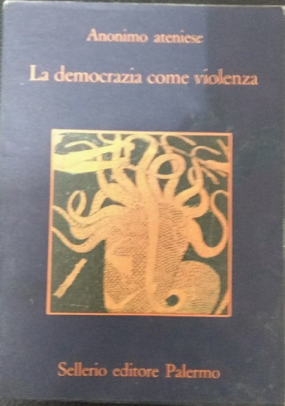 La democrazia come violenza - copertina