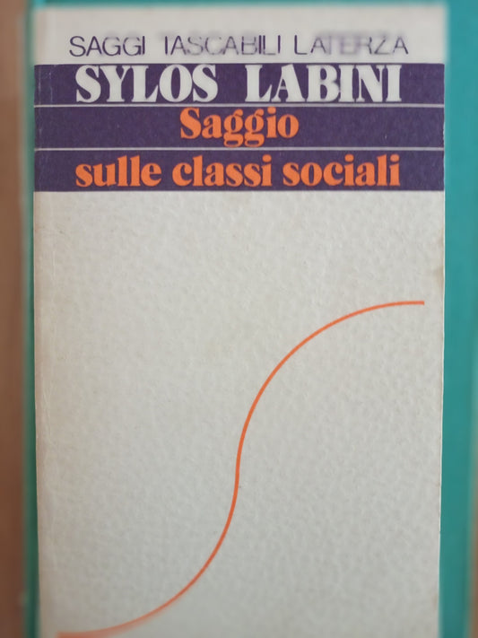 Saggio sulle classi sociali - copertina