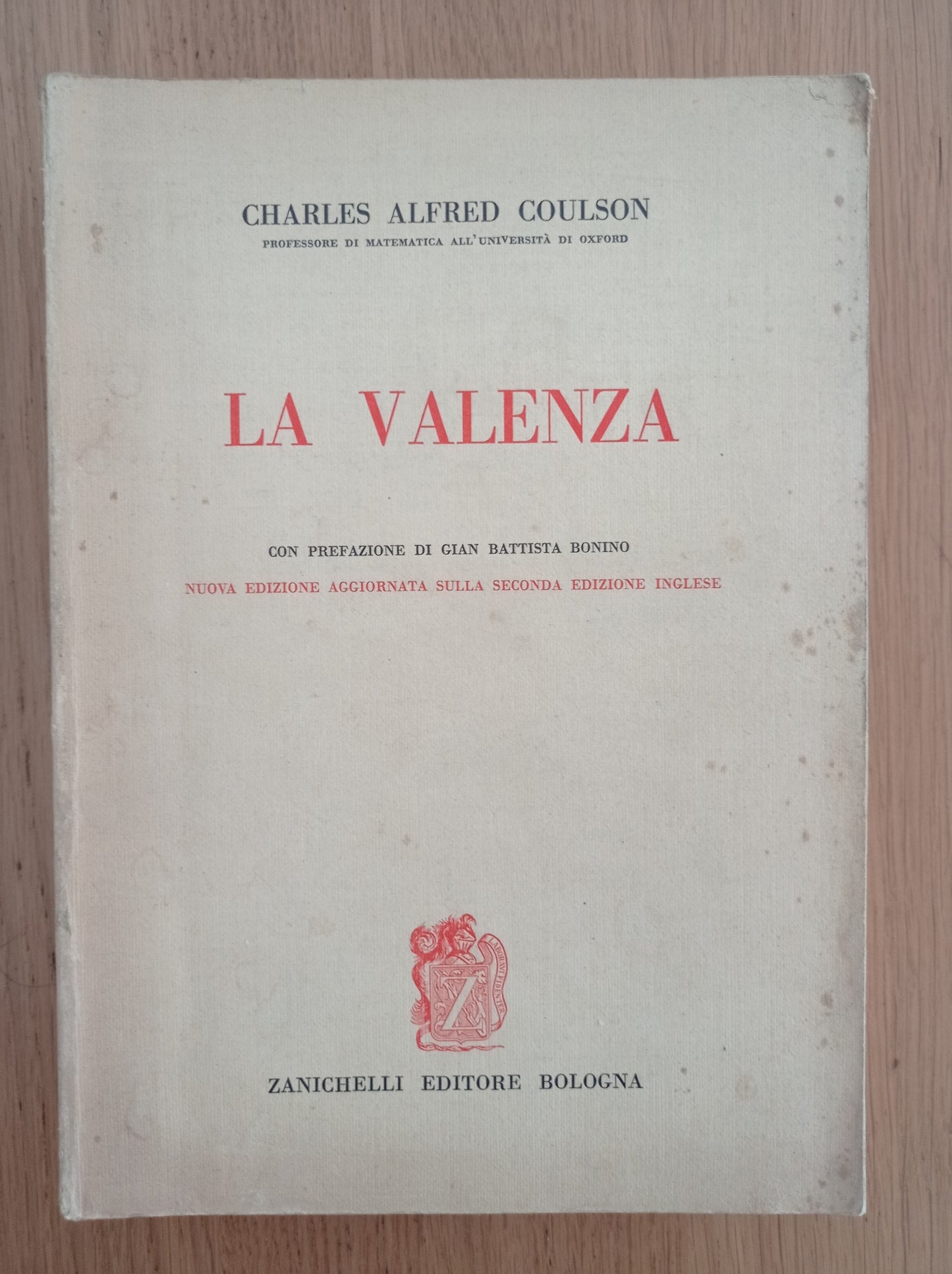 La valenza - copertina