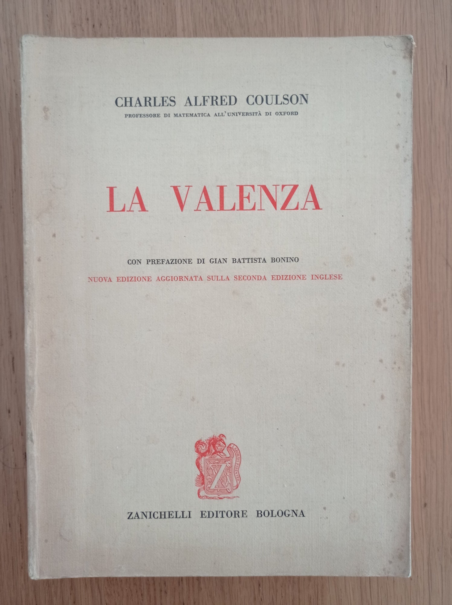 La valenza - copertina