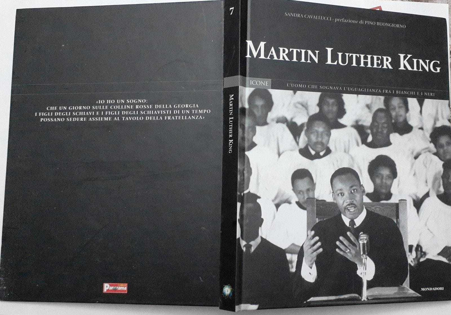 Martin Luther King. L'uomo che sognava l'uguaglianza fra i bianchi e i neri - copertina