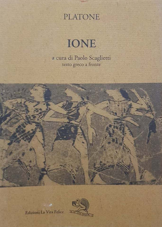 Ione. Testo greco a fronte - copertina
