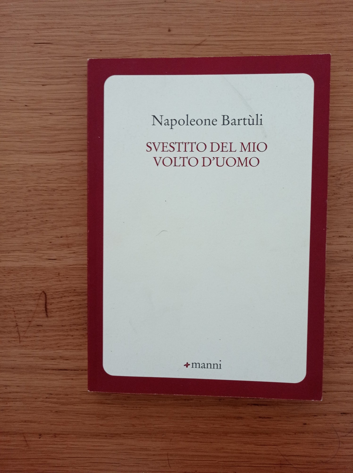 Svestito del mio volto d\'uomo - copertina