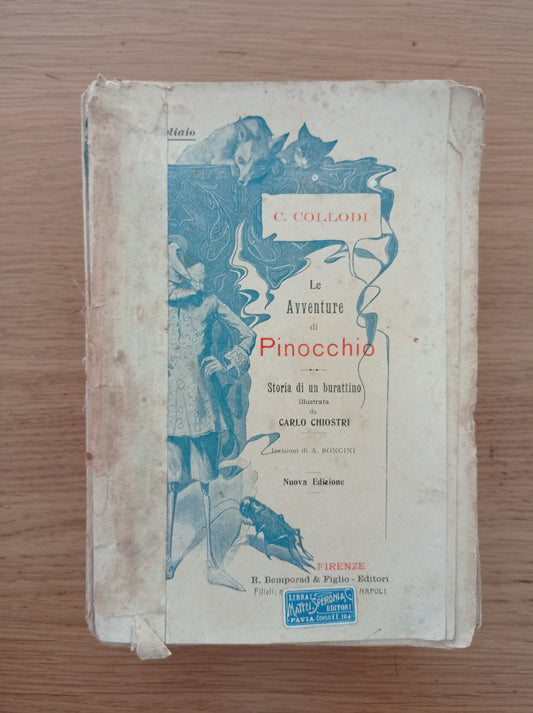 Le avventure di Pinocchio - copertina