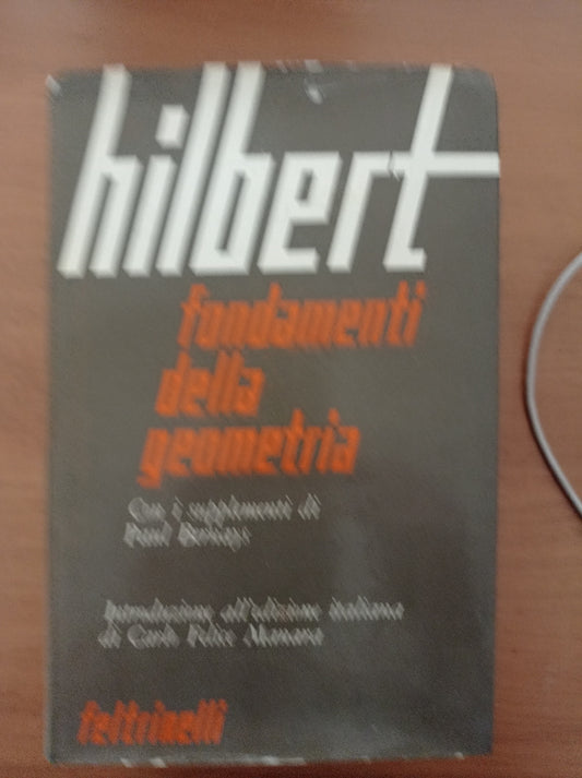 Fondamenti della geometria - copertina