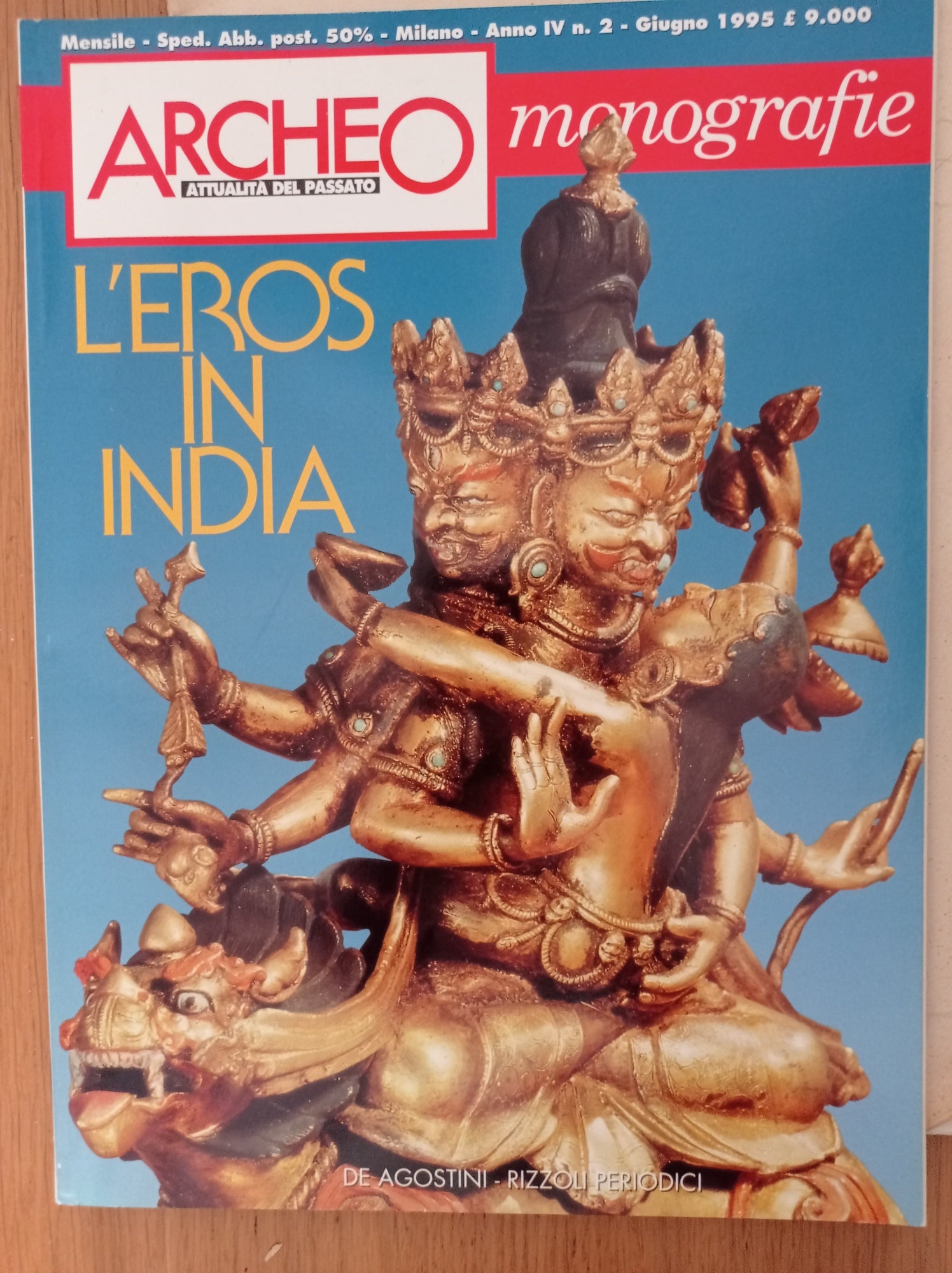 L'eros in India (ARCHEO MONOGRAFIE) - copertina