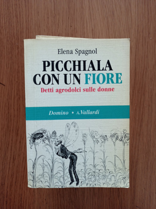Picchiala con un fiore - copertina