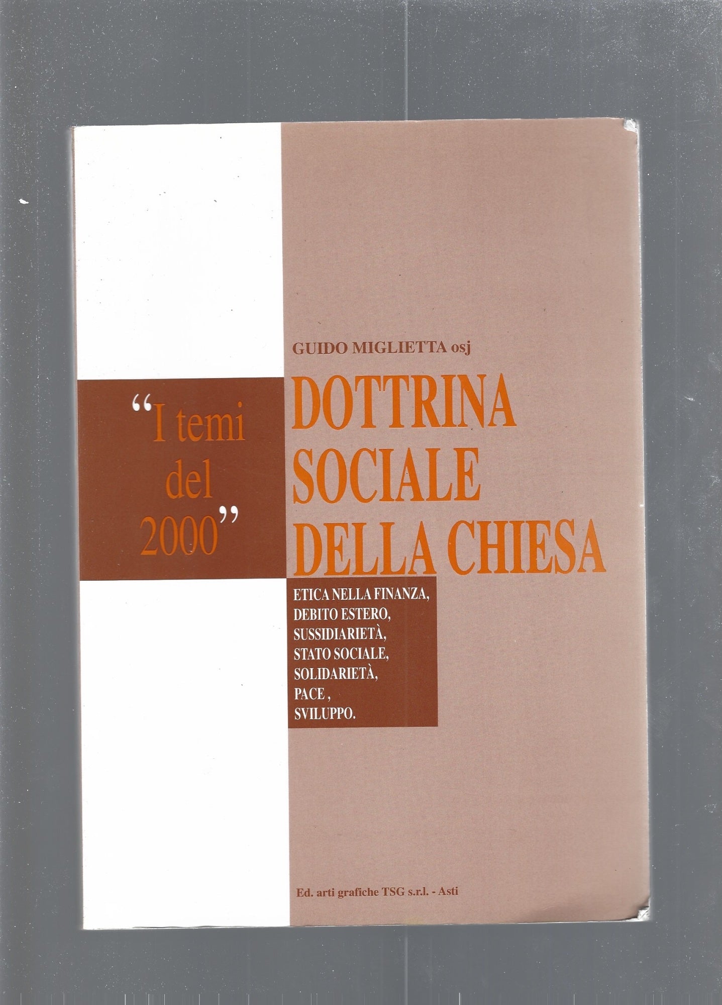 Dottrina sociale della chiesa - copertina