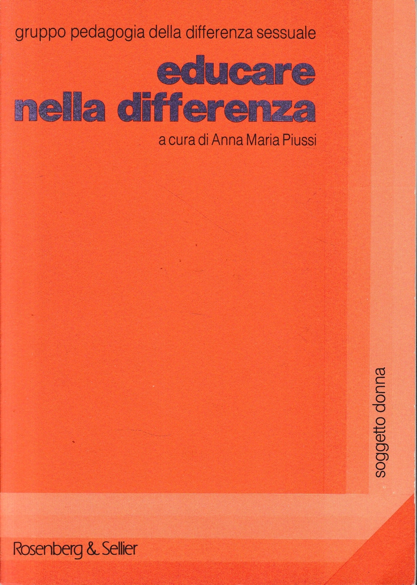 Educare nella differenza - copertina