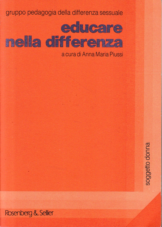 Educare nella differenza - copertina