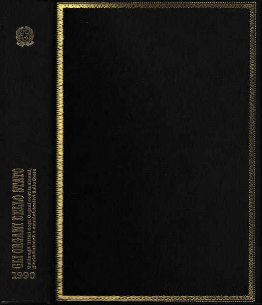Gli Organi dello Stato. Guida agli Uffici degli organi costituzionali, giurisdizionali e amministrativi dello Stato. 1990 - copertina